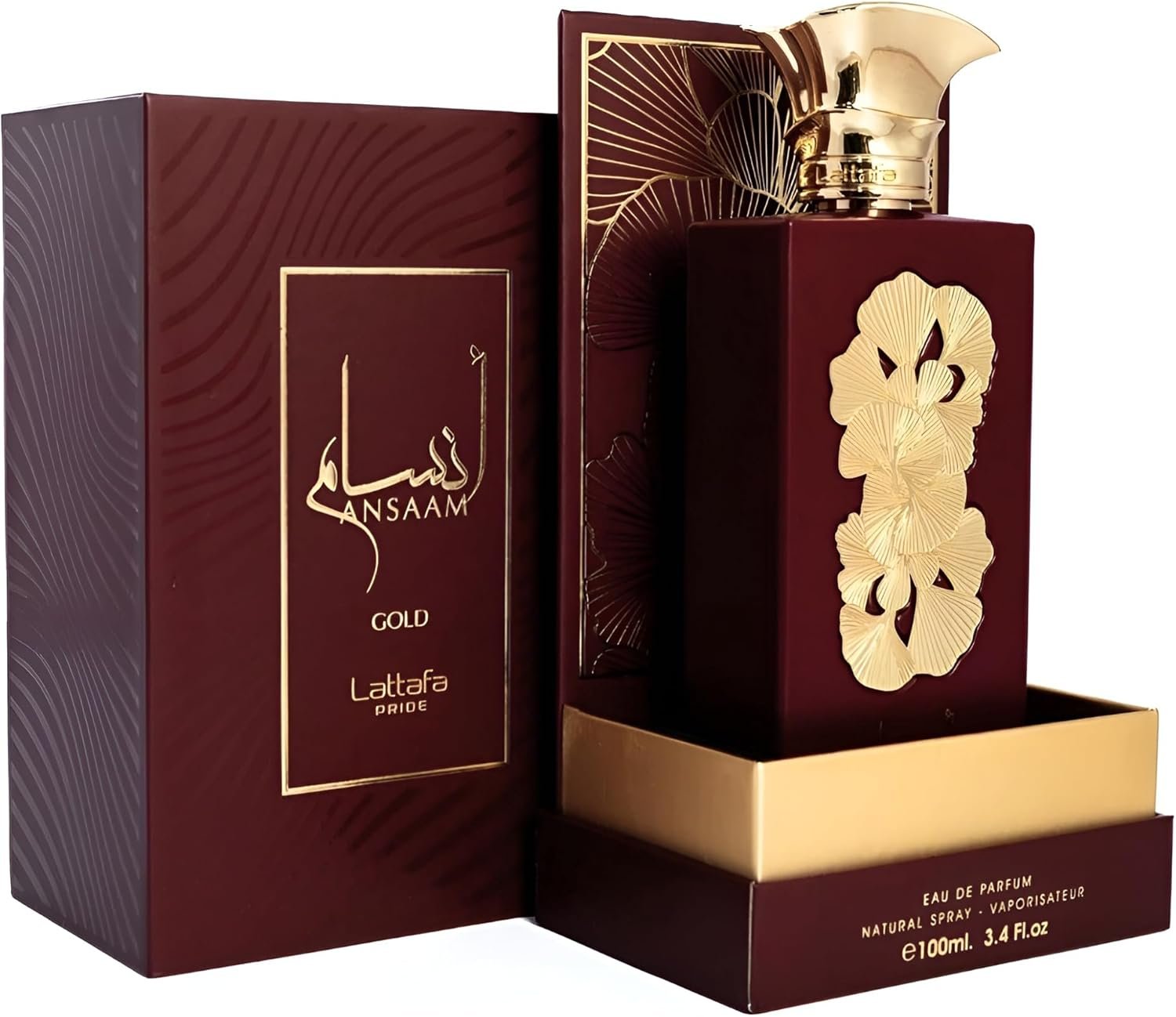 Imagem de Ansaam Gold EDP - Eau de Parfum 100 ml com Testador de Viagem Eternal Oud - 20 ml Unissex - fragrância árabe