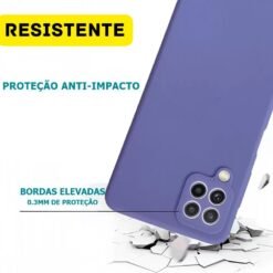 Imagem de Capa Anti Impacto Premium para iPhone 16 em Silicone Aveludado (PRETO) - fragrância árabe