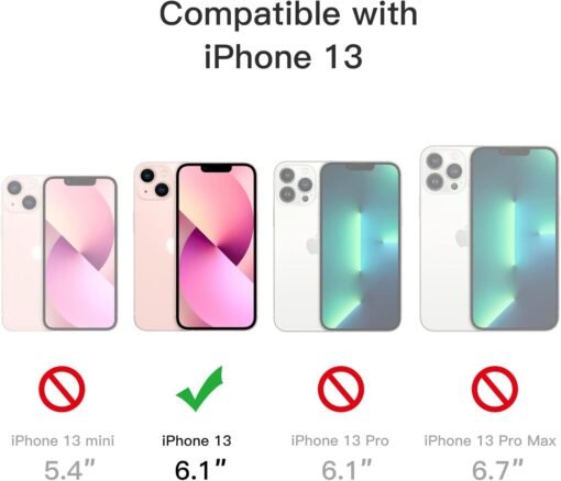 Imagem de Capa Fosca JETech para iPhone 13 de 6,1 Polegadas - Proteção Militar e Estilo - fragrância árabe