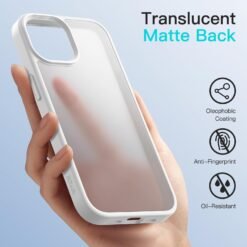 Imagem de Capa Fosca JETech para iPhone 13 de 6,1 Polegadas - Proteção Militar e Antimanchas - fragrância árabe