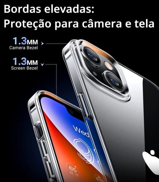 Imagem de Capa Transparente Antichoque para iPhone 14 - Tela de 6,1" - fragrância árabe