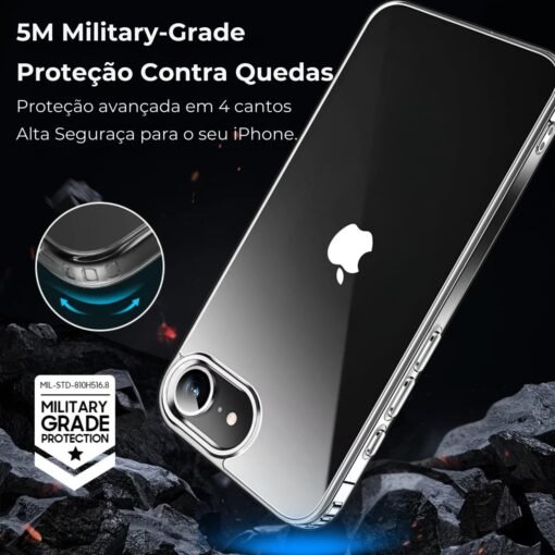 Imagem de Capa Ultra Slim Premium Anti-Impacto para iPhone 16e - Transparente e Resistente - fragrância árabe