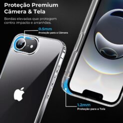 Imagem de Capa Ultra Slim Premium Anti-Impacto para iPhone 16e - Transparente e Resistente - fragrância árabe