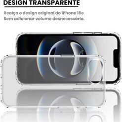 Imagem de Capa Ultra Slim Premium Anti-Impacto para iPhone 16e - Transparente e Resistente - fragrância árabe