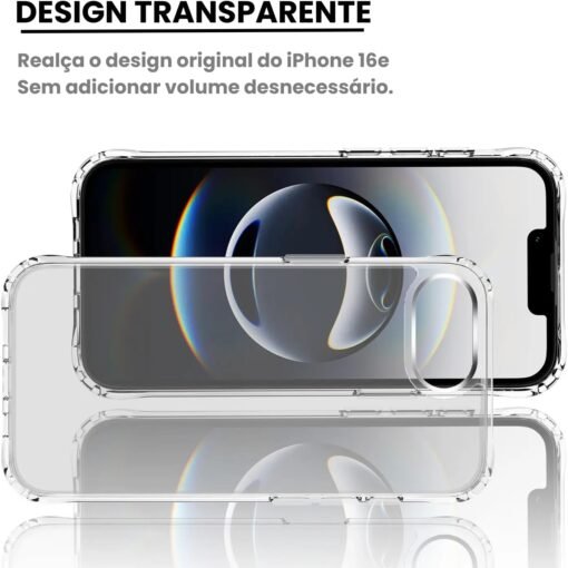 Imagem de Capa Ultra Slim Premium Anti-Impacto para iPhone 16e - Transparente e Resistente - fragrância árabe