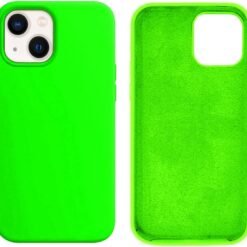 Imagem de Capinha Colorida Premium para iPhone 14 - Verde Neon - fragrância árabe