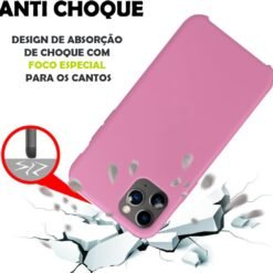 Imagem de Capinha Colorida Premium para iPhone 14 Pro Max - Rosa Claro - fragrância árabe