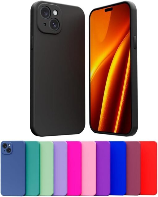 Imagem de Capinha de Silicone Aveludada para Apple iPhone 14 PRO com Proteção de Câmera - NOBRE STORE (Vermelho) - fragrância árabe