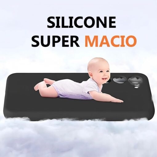 Imagem de Capa de Silicone Aveludada para Apple iPhone 15 PRO com Proteção de Câmera - Nobre Store (Amarelo) - fragrância árabe