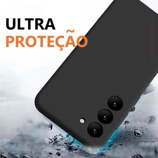 Imagem de Capa de Silicone Aveludada para Apple iPhone 15 PRO com Proteção de Câmera - Nobre Store (Amarelo) - fragrância árabe
