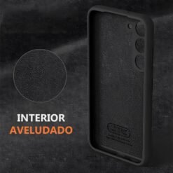 Imagem de Capa de Silicone Aveludada para Apple iPhone 15 PRO com Proteção de Câmera - Nobre Store (Amarelo) - fragrância árabe