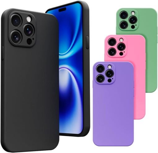 Imagem de Capinha Premium de Silicone Veludo para iPhone 16 Pro Max [2ASHOP] (ROXO) - fragrância árabe