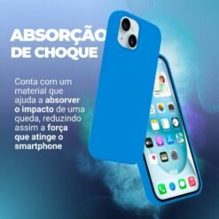 Imagem de Capinha Premium para iPhone 15 - Azul Claro - fragrância árabe