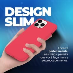 Imagem de Capinha Premium Flexível para iPhone 15 Pro Max - Rosa Claro - fragrância árabe