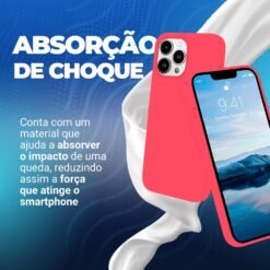 Imagem de Capinha Premium Flexível para iPhone 15 Pro Max - Rosa Claro - fragrância árabe