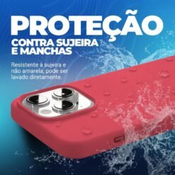 Imagem de Capinha Premium Flexível para iPhone 15 Pro Max - Rosa Claro - fragrância árabe