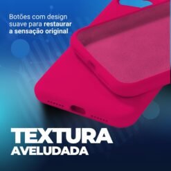 Imagem de Capinha Premium Flexível para Iphone 15 PRO MAX - Rosa Pink - fragrância árabe