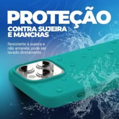 Imagem de Capinha Premium Flexível para Iphone 15 PRO MAX - Verde Claro - fragrância árabe