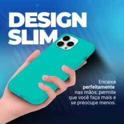 Imagem de Capinha Premium Flexível para Iphone 15 PRO MAX - Verde Claro - fragrância árabe