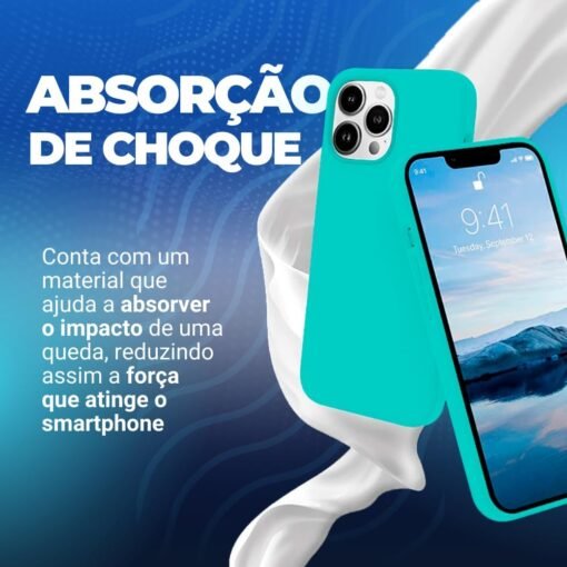 Imagem de Capinha Premium Flexível para Iphone 15 PRO MAX - Verde Claro - fragrância árabe