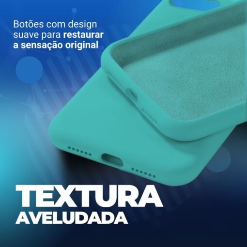 Imagem de Capinha Premium Flexível para Iphone 15 PRO MAX - Verde Claro - fragrância árabe