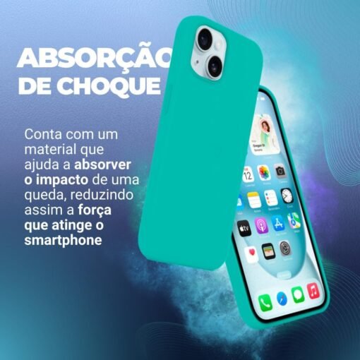 Imagem de Capinha Premium Flexível para iPhone 15 - Cores Variadas - fragrância árabe