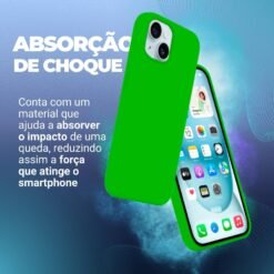 Imagem de Capinha Premium para iPhone 15 - Verde Neon - fragrância árabe