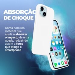 Imagem de Capinha Premium para Iphone 15 - Branca, Flexível e Anti-impacto - fragrância árabe