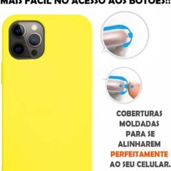 Imagem de Capinha Slim Colorida para iPhone 13 Pro - Amarela - fragrância árabe