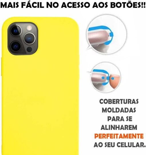 Imagem de Capinha Slim Colorida para iPhone 13 Pro - Amarela - fragrância árabe