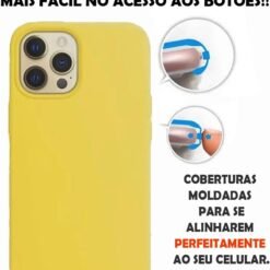 Imagem de Capinha Slim Colorida para iPhone 13 Pro - Amarelo Creme - fragrância árabe