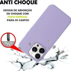 Imagem de Capinha Slim Colorida para iPhone 13 Pro - ONYK (Lilás) - fragrância árabe
