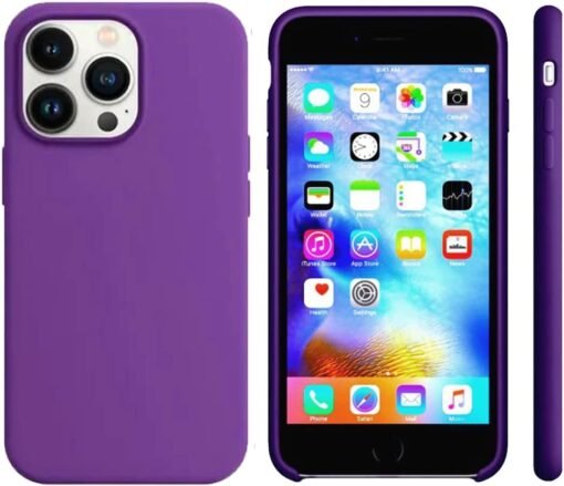 Imagem de Capinha Slim Colorida para iPhone 13 Pro - Roxa - fragrância árabe