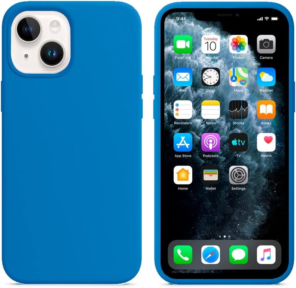 Imagem de Capinha Colorida Premium para iPhone 14 - ONYK (Azul Royal) - fragrância árabe