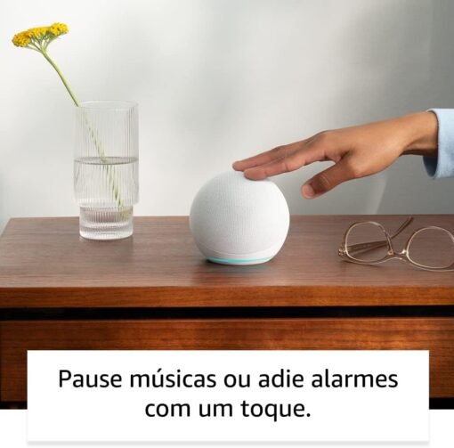 Imagem de Echo Dot (Última Geração) | O Echo Dot com Som Incrível | Cor Branca - fragrância árabe