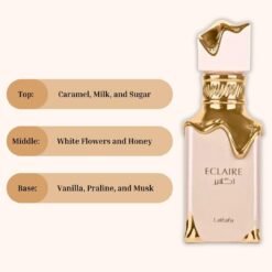 Imagem de Eau de Parfum Eclaire da Lattafa - 100 ml - fragrância árabe