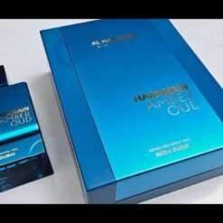 Imagem de Haramain Amber Oud Aqua Dubai 75ml - Extrait de Parfum - fragrância árabe