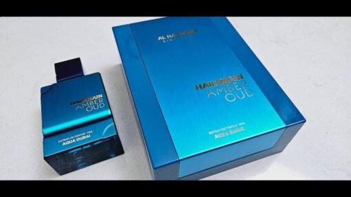 Imagem de Haramain Amber Oud Aqua Dubai 75ml - Extrait de Parfum - fragrância árabe