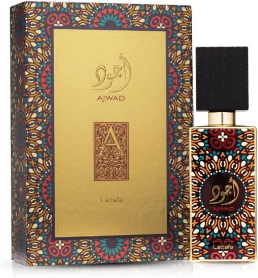 Imagem de Perfume Ajwad Lattafa Eau de Parfum Spray Natural 60 ml - fragrância árabe