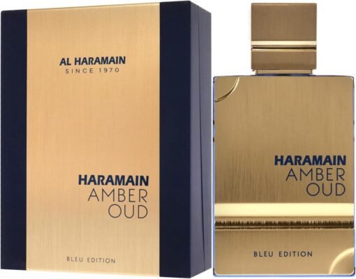 Imagem de Perfume AL HARAMAIN AMBER OUD - EAU DE PARFUM SPRAY 2 Onças (EDIÇÃO AZUL) - fragrância árabe