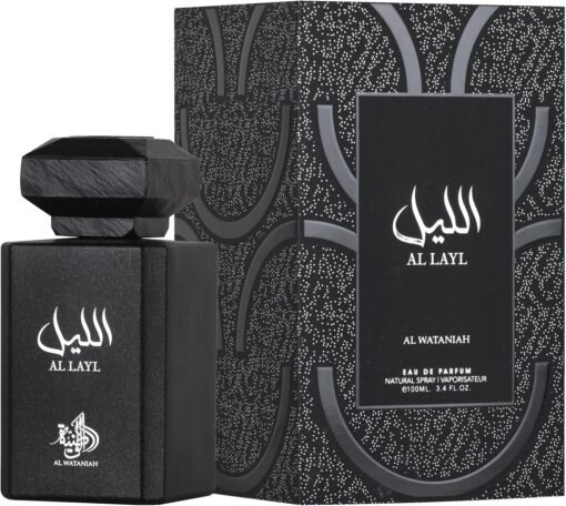 Imagem de Perfume Al Wataniah Al Layl Unissex 100ML - fragrância árabe