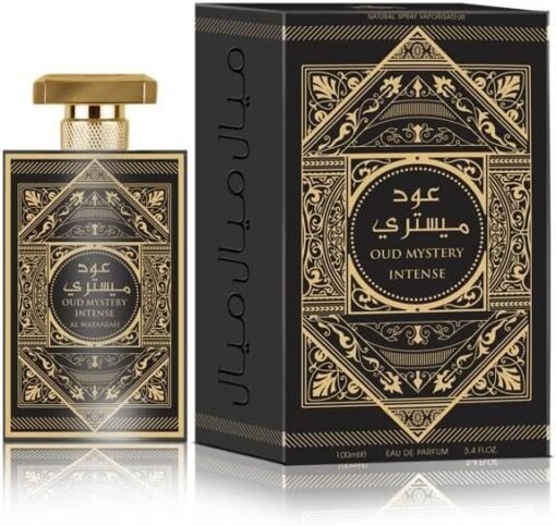 Imagem de Perfume Al Wataniah Oud Mystery Intense Unissex 100ml - fragrância árabe