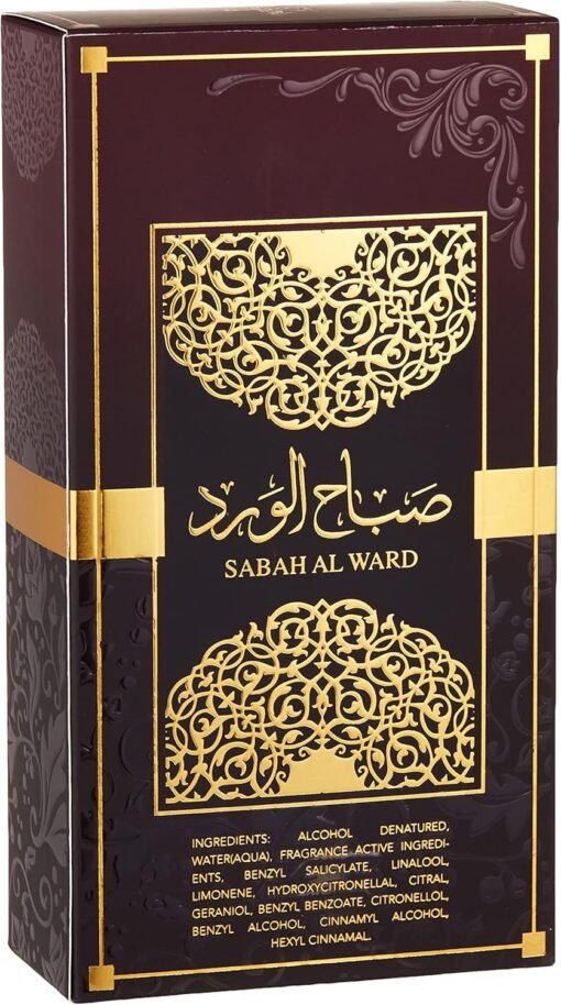 Imagem de Perfume Al Wataniah Sabah Al Ward 100Ml - fragrância árabe