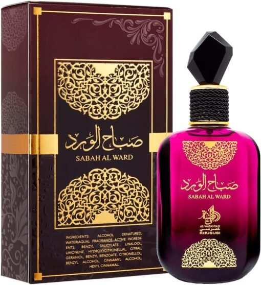 Imagem de Perfume Al Wataniah Sabah Al Ward 100Ml - fragrância árabe