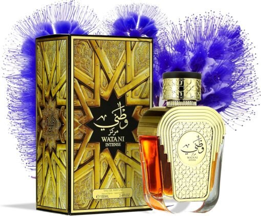 Imagem de Perfume Al Wataniah Watani Intense Gold EDP - 100mL - fragrância árabe