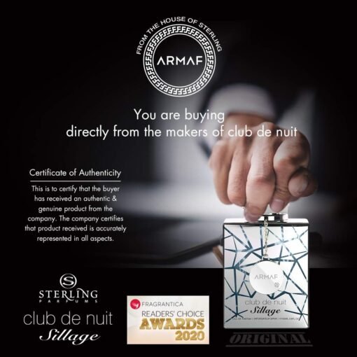 Imagem de Perfume ARMAF CLUB DE NUIT SILLAGE 105ML - fragrância árabe