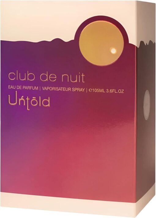 Imagem de Perfume ARMAF CLUB DE NUIT UNTOLD 105ML - fragrância árabe