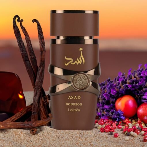 Imagem de Perfume Asad Bourbon 100 ml - Lattafa - fragrância árabe