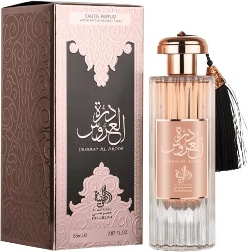 Imagem de Perfume Durrat Al Aroos 85Ml da Al Wataniah - fragrância árabe