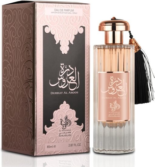 Imagem de Perfume Durrat Al Aroos 85Ml da Al Wataniah - fragrância árabe